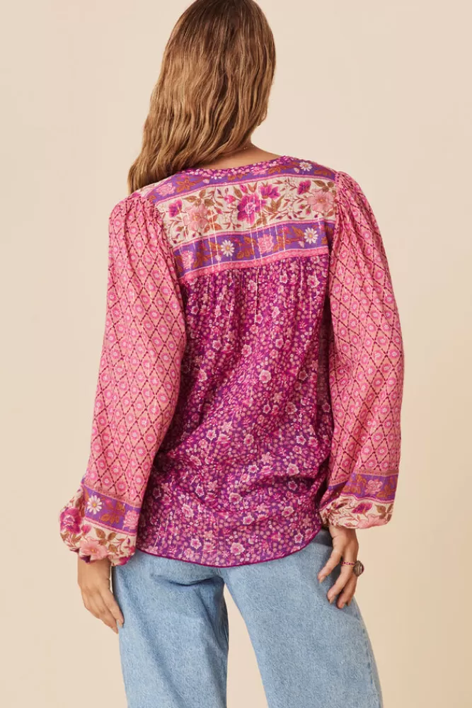 sienna_blouse_5.webp Fuchsia Tops*Sienna Blouse